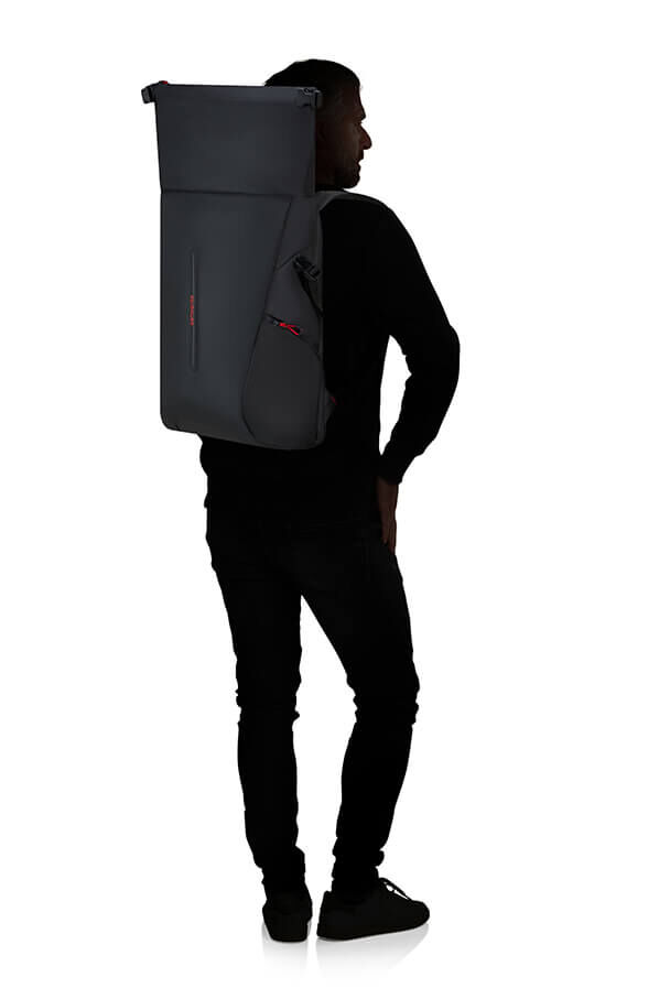 Samsonite Ecodiver Rolltop Backpack L 17.3'  Schwarz