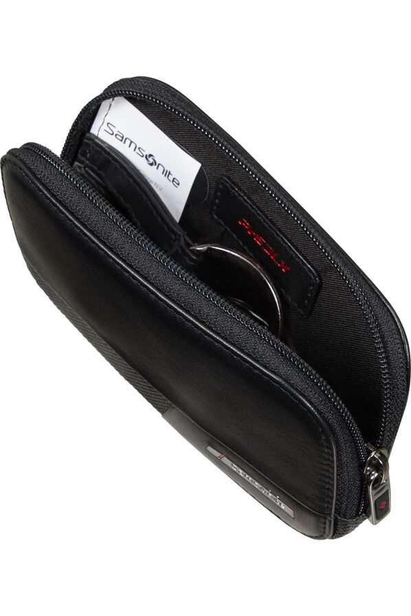 Samsonite Pro-Dlx 6 Slg 524 -Z ROUND KEY POUCH+2R  Schwarz Samsonite Pro-Dlx 6 Slg 524 -Z ROUND KEY POUCH+2R  Schwarz