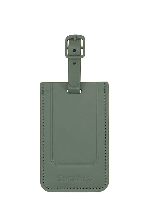 Samsonite Ta Revolution Rectangle Luggage Tag x2  Gr&uuml;n