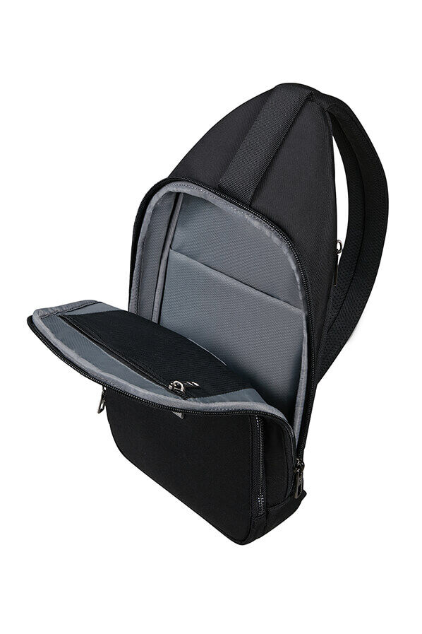 Samsonite Sacksquare Sling Bag M  Schwarz Samsonite Sacksquare Sling Bag M  Schwarz