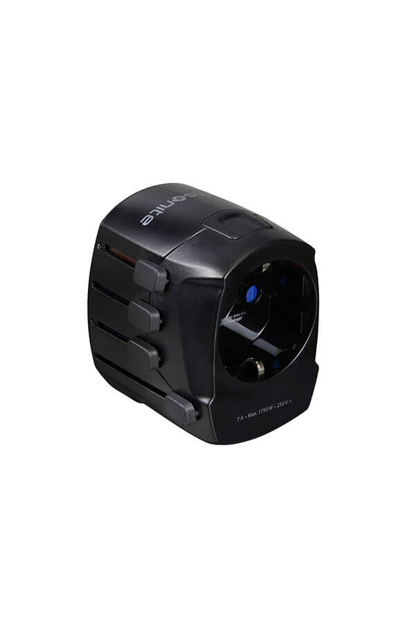 Ta Revolution Internationaler Adapter Pro, 3-polig + USB
