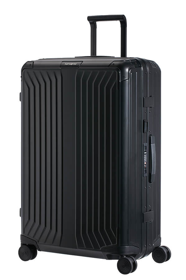 Samsonite Lite-Box Alu Spinner 76cm  Schwarz