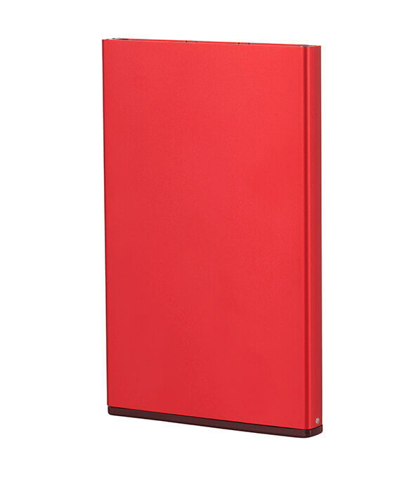 Samsonite Alu Fit 201 - Slide-up Case  Rot