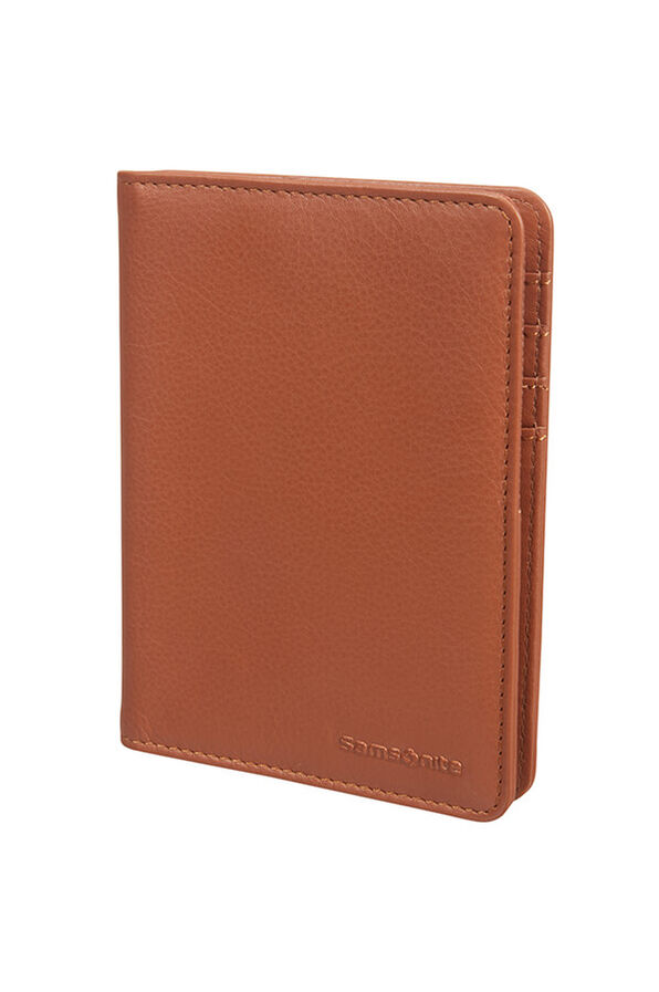 Samsonite Global Ta ID Leather Passport Cover Cognac Samsonite Global Ta ID Leather Passport Cover Cognac