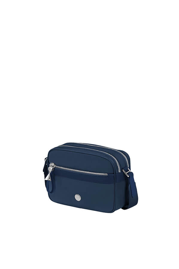 Samsonite Karissa Evo Shoulder Bag 2 Comp  Blue Nights Samsonite Karissa Evo Shoulder Bag 2 Comp  Blue Nights