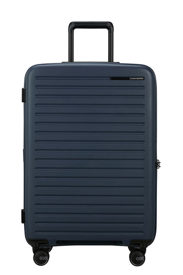 Samsonite Restackd Spinner Expandable 68cm  Midnight Samsonite Restackd Spinner Expandable 68cm  Midnight