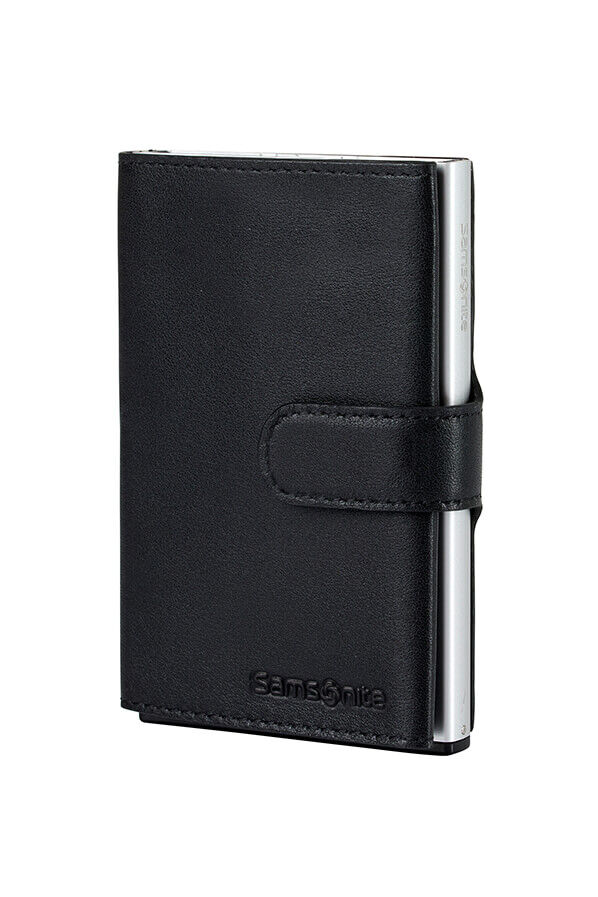 Samsonite Alu Fit 202 - Slide-up Wallet  Black