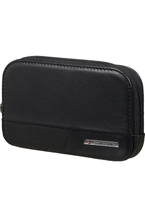 Samsonite Pro-Dlx 6 Slg 524 -Z ROUND KEY POUCH+2R  Schwarz Samsonite Pro-Dlx 6 Slg 524 -Z ROUND KEY POUCH+2R  Schwarz