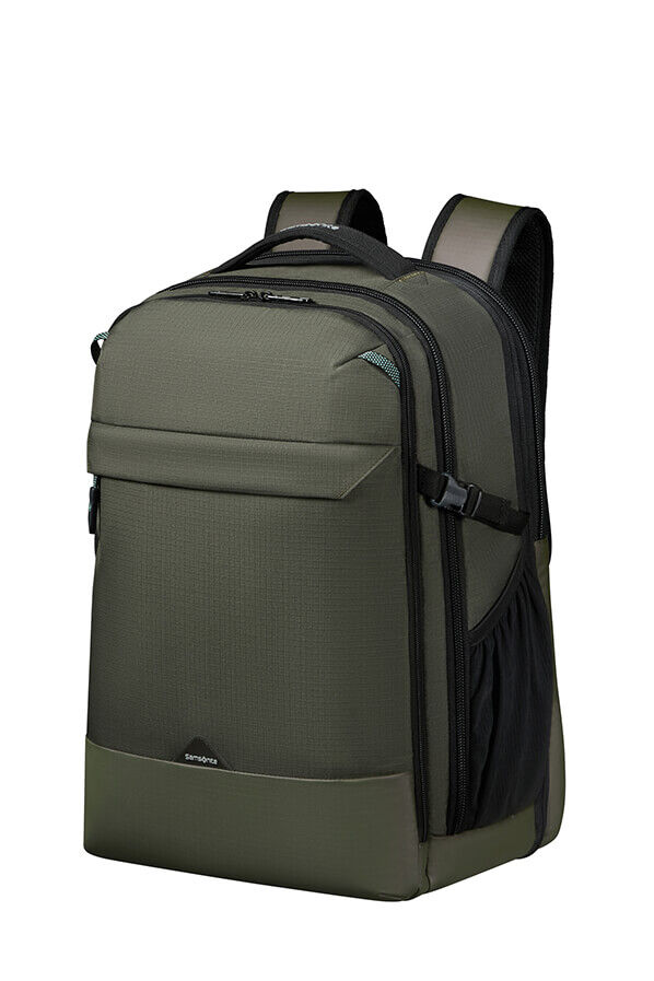 Samsonite Roadseeker Laptop Backpack Expandable L  Dark Olive