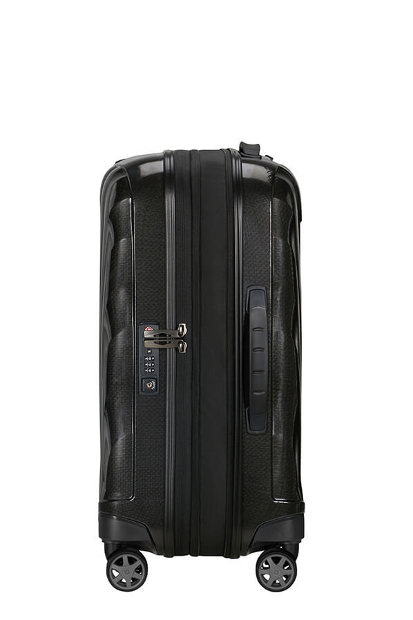 Samsonite C-Lite Spinner Expandable 55cm  Schwarz