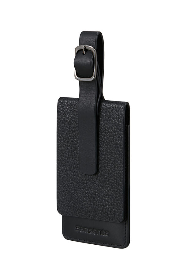 Samsonite Ta Revolution Leather Luggage Tag  Schwarz