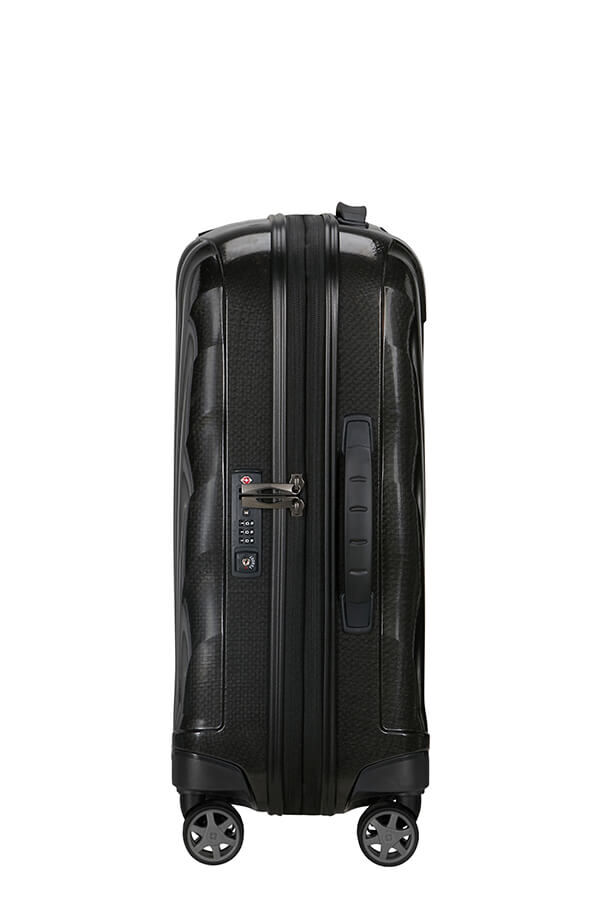 Samsonite C-Lite Spinner Expandable 55cm  Schwarz