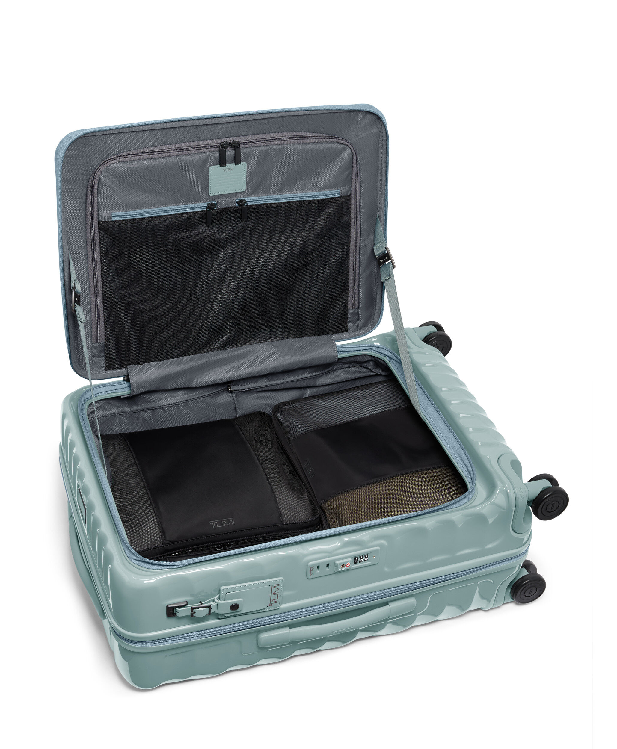 19 Degree Front Access Trolley mit 4 Rollen Erweiterbar 66 cm