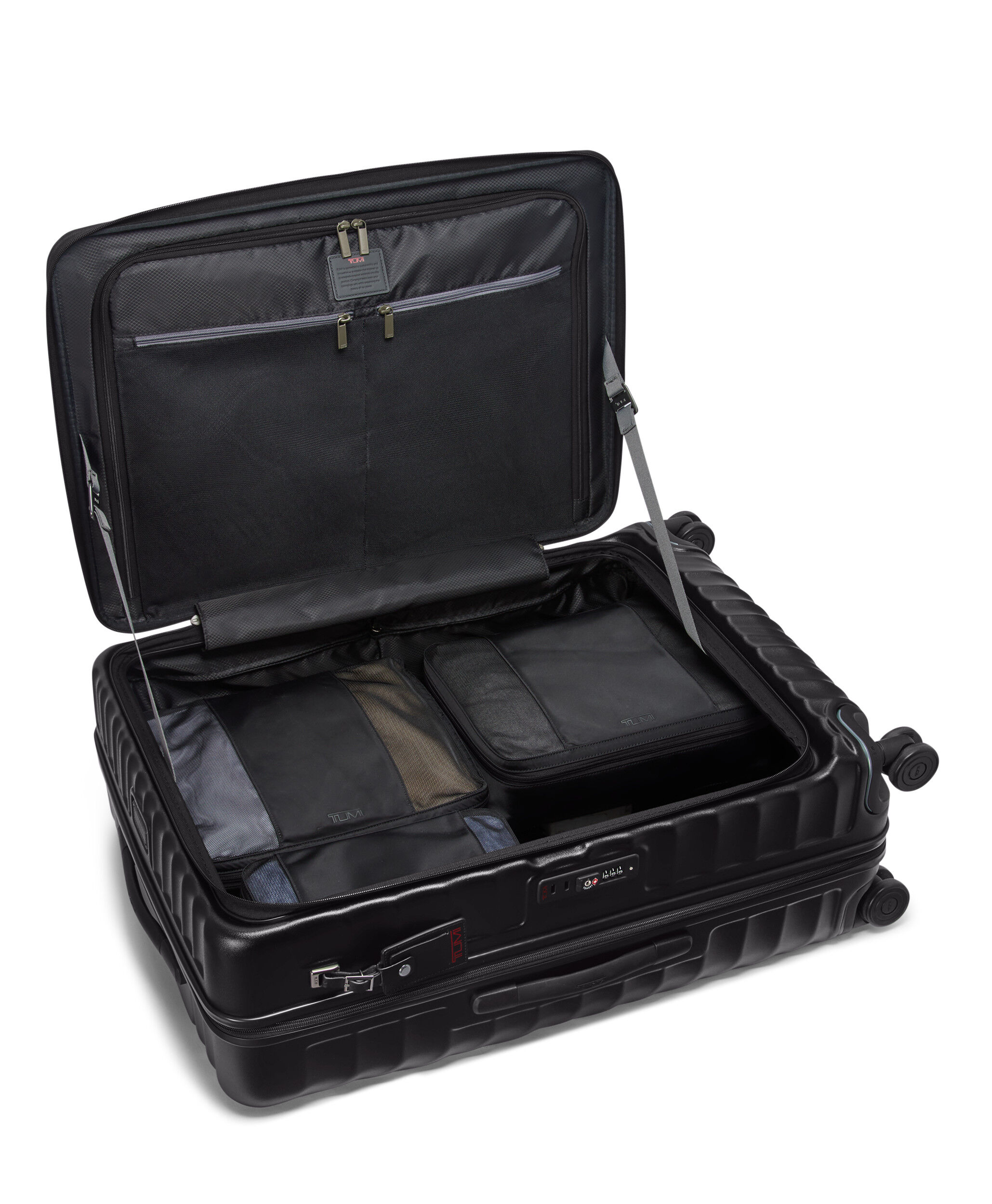 19 Degree Front Access Trolley mit 4 Rollen Erweiterbar 76cm