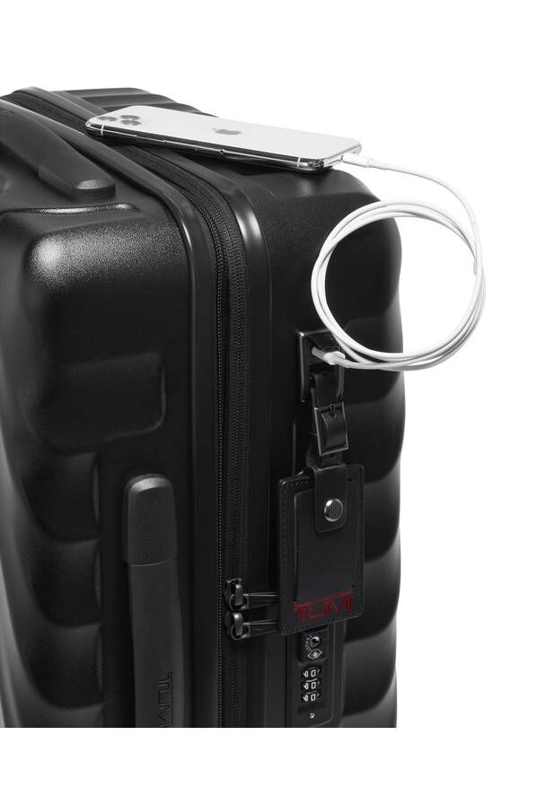 TUMI 19 Degree INTL EXP 4 WHL C/O  Black Textured