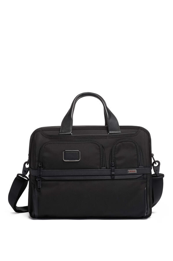 TUMI Alpha 3 EXP ORG LAPTOP BRIEF Black
