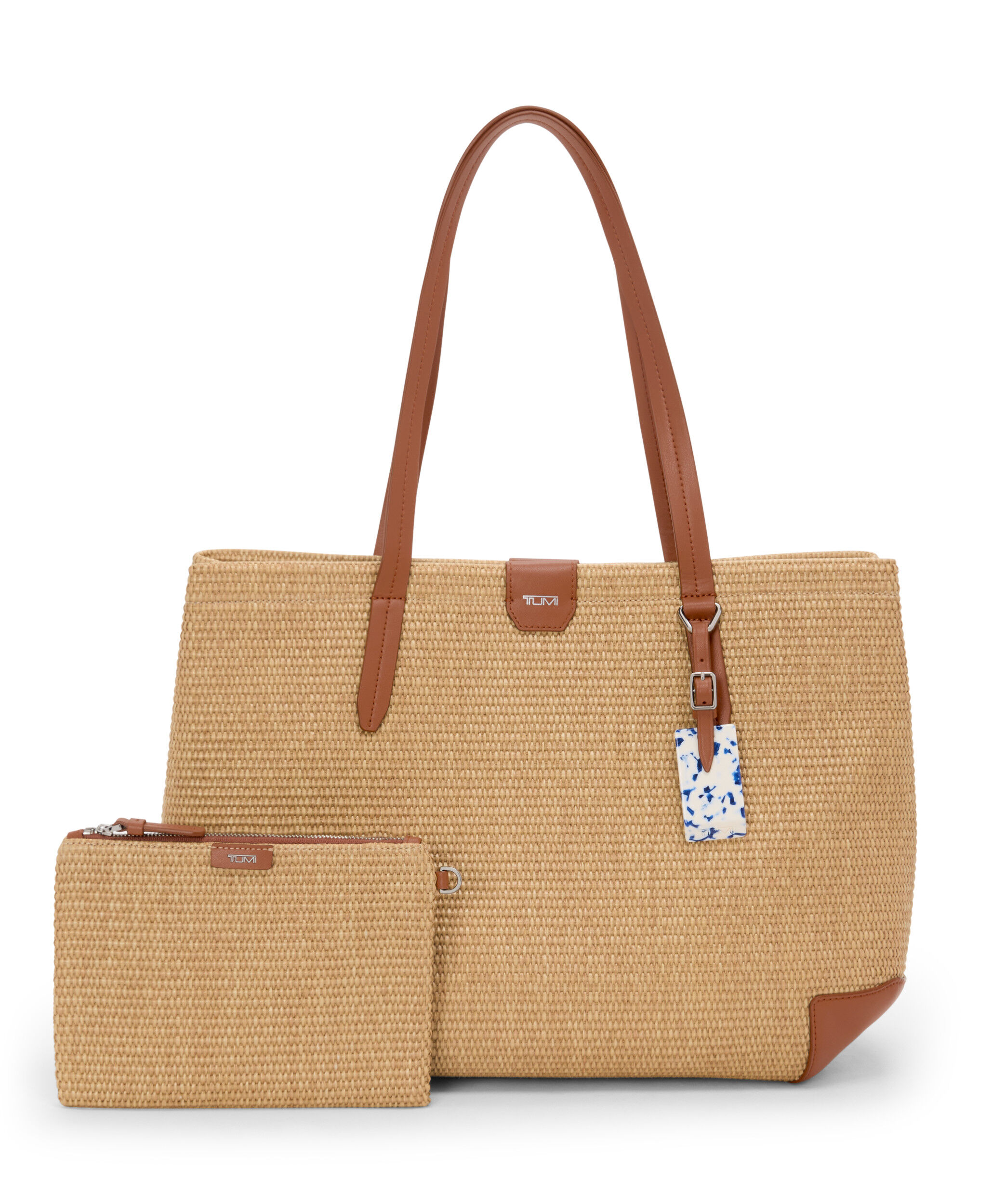 TUMI Milos Woven Tote