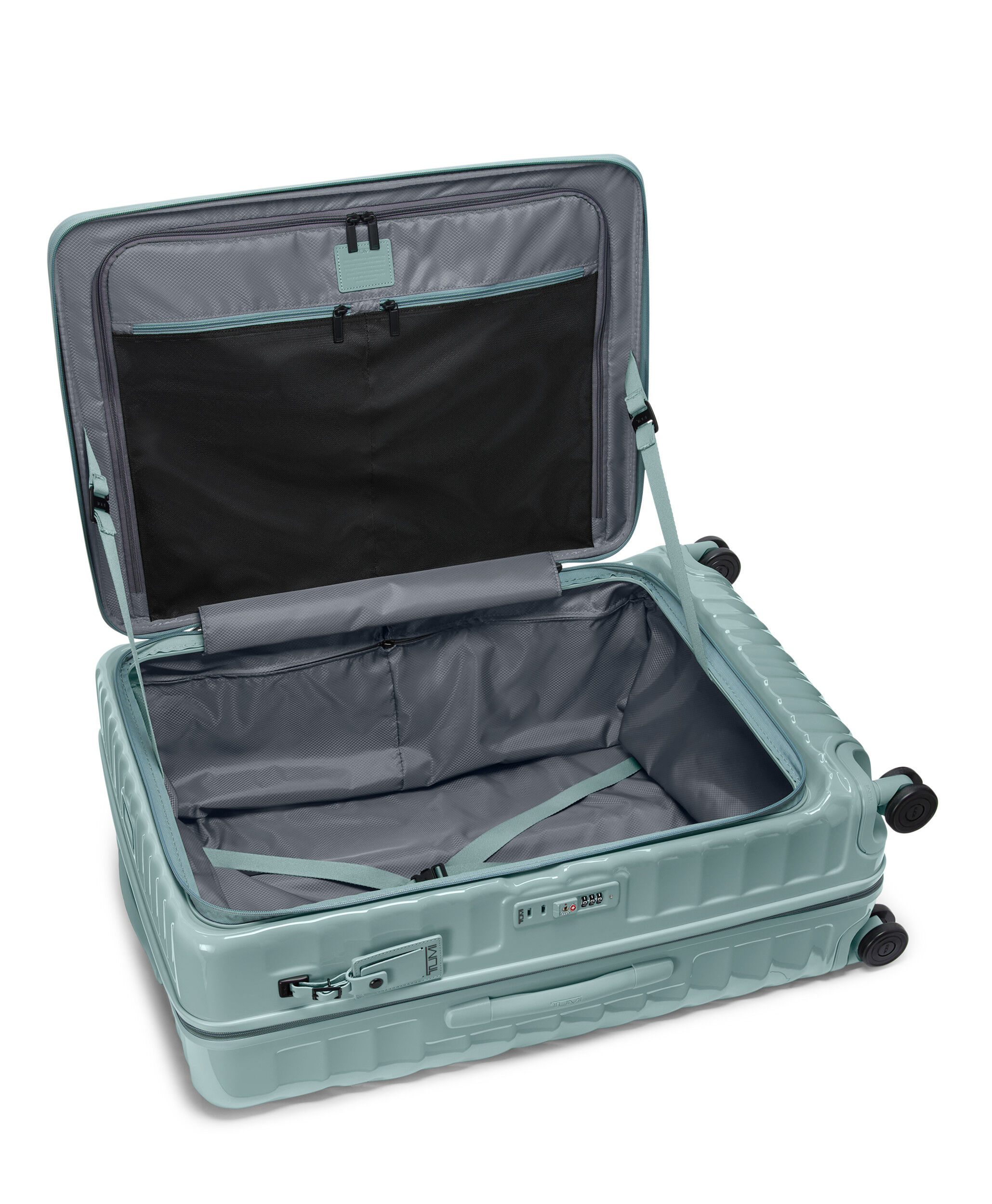 19 Degree Front Access Trolley mit 4 Rollen Erweiterbar 66 cm