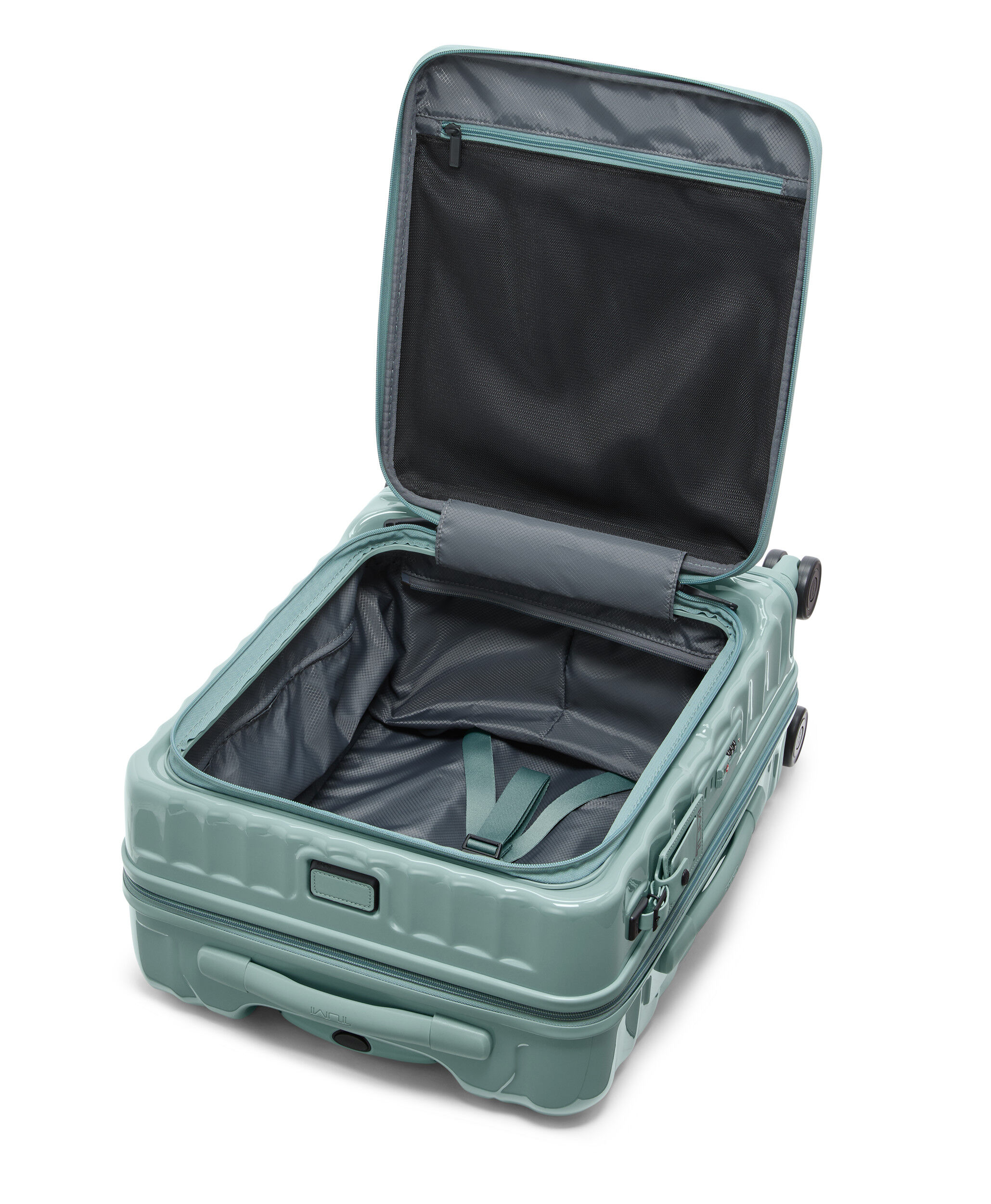 19 Degree Front Access Trolley mit 4 Rollen Erweiterbar 55cm